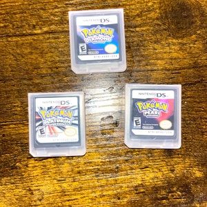 Ultimate Pokémon DS Trilogy: Platinum, Pearl, Diamond – Reproduction Edition!